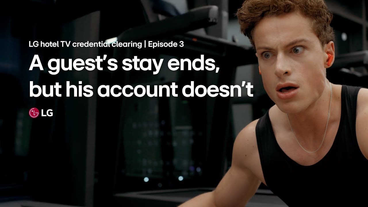 Ep.3 A guest\'s stay ends, but his account doesn\'t ㅣLG Hotel TV Credential Clearin